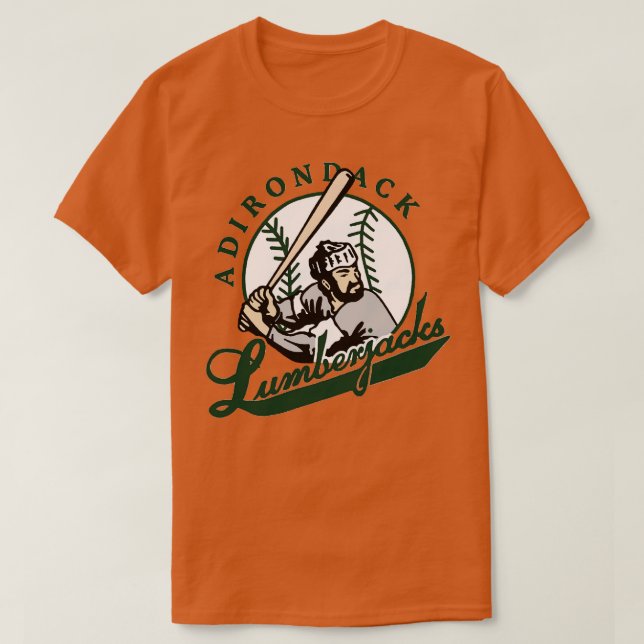 Adirondack Lumberjacks Baseball T-Shirt (Design vorne)