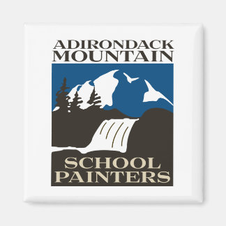 Adirondack Mountain School Painters Magnet