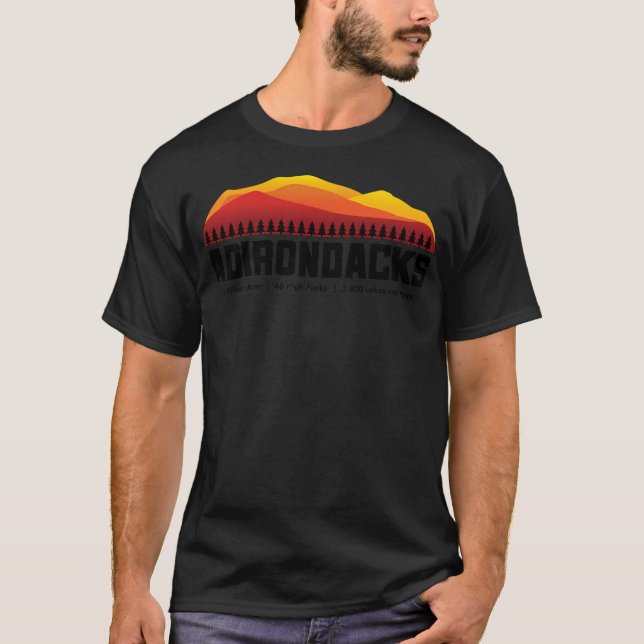 Adirondack Mountains - New York T-Shirt (Vorderseite)