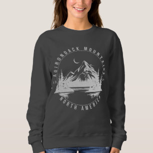 Adirondack Mountains Retro Vintage 1951 Sweatshirt