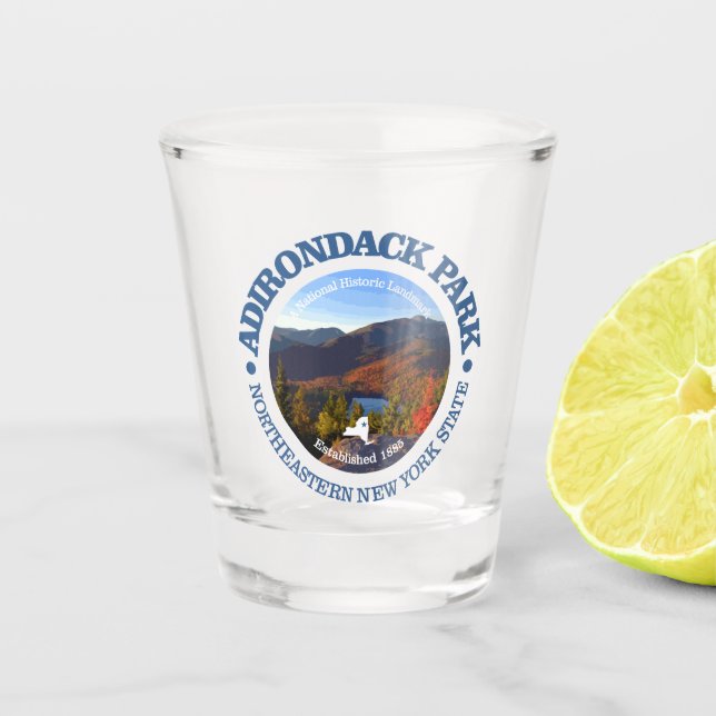 Adirondack Park Schnapsglas (Vorderseite)