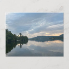 Adirondack See und Berge Postkarte