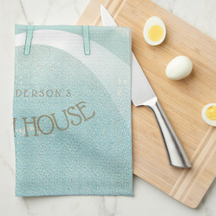 Adirondack-Stühle Aqua Blue ID623 Geschirrtuch