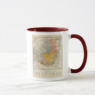 Adirondack Übersichts-Skizze - Verplanck Colvin Tasse