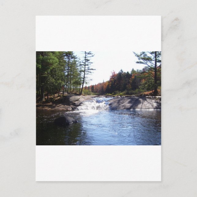 Adirondack Upstate New York Postkarte (Vorderseite)