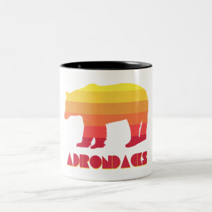 Adirondacks Bär Zweifarbige Tasse