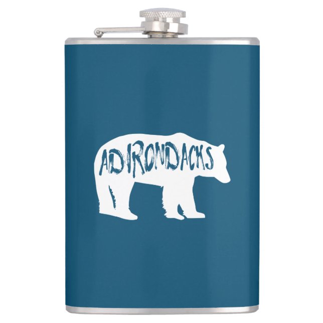 Adirondacks Bear Flachmann (Vorderseite)