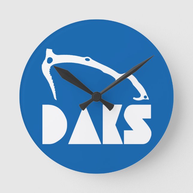 Adirondacks-Eis-Klettern Runde Wanduhr (Vorderseite)