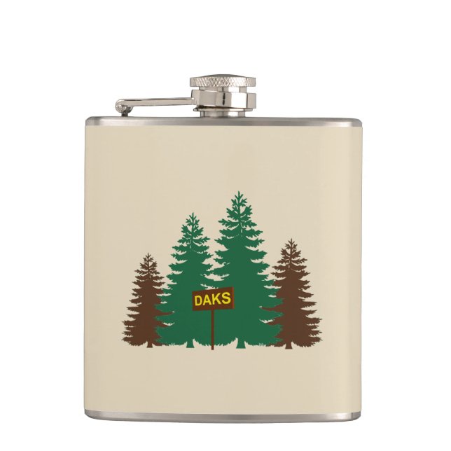 Adirondacks Flachmann (Vorderseite)