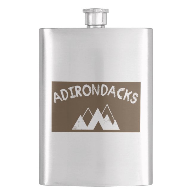 Adirondacks Flachmann (Vorderseite)