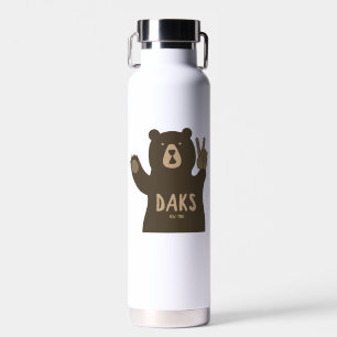 Adirondacks Friedensbär Trinkflasche