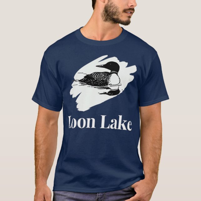 Adirondacks Lounge Lake NY Bird New York T-Shirt (Vorderseite)