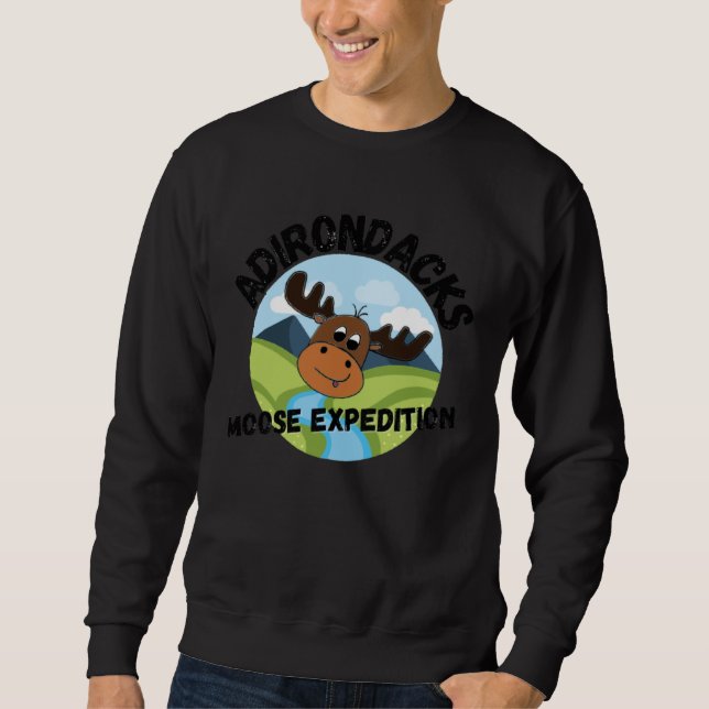 Adirondacks Moose Expedition Sweatshirt (Vorderseite)