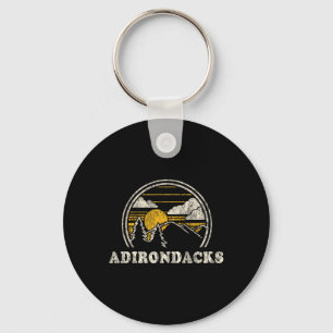 Adirondacks New York Ny T-Shirt Vintage Wandern Mo Schlüsselanhänger