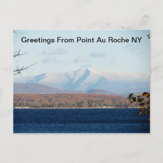 Adirondacks (NY) Photo Post Card Feiertagspostkarte