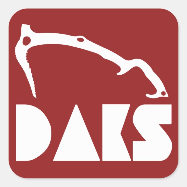 Adirondacks Quadratischer Aufkleber (Vorderseite)