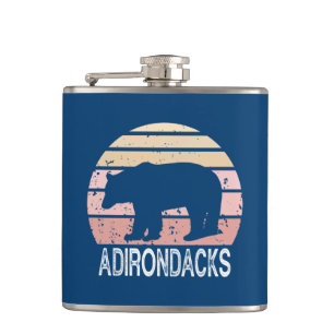 Adirondacks Retro Bär Flachmann
