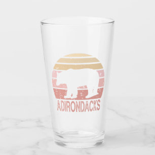 Adirondacks Retro Bär Glas