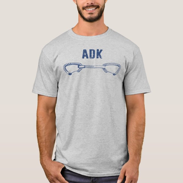 Adirondacks Rock Climbing Quickdrag T-Shirt (Vorderseite)