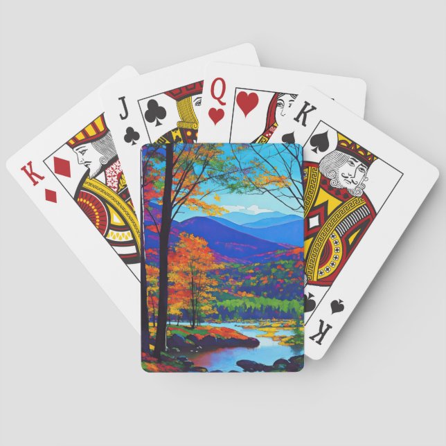 Adirondacks Spielkarten (Rückseite)