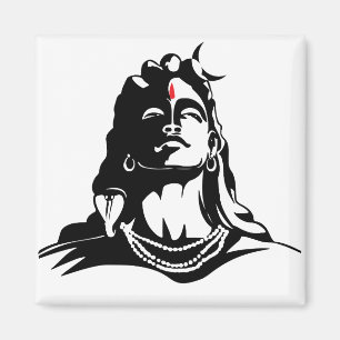 Adiyogi Mahadev Om Namah Shivaya Hindu Magnet