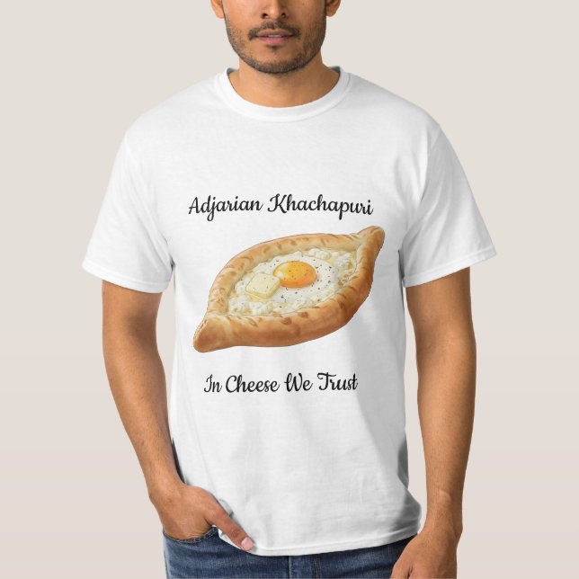 Adjarer Chatschapuri T-Shirt (Vorderseite)