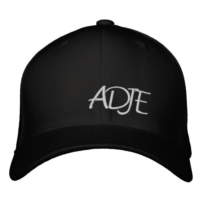 ADJE EMBROIDERED BASEBALL CAP BESTICKTE BASEBALLKAPPE (Vorderseite)