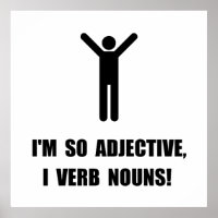 Adjektiv Verb Nouns