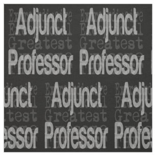 Adjunct Professor Extraordinaire Stoff
