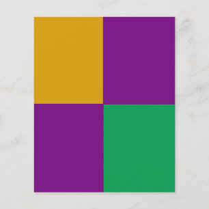 ADJUSTABLE Mardi Gras Green & Lila Flyer