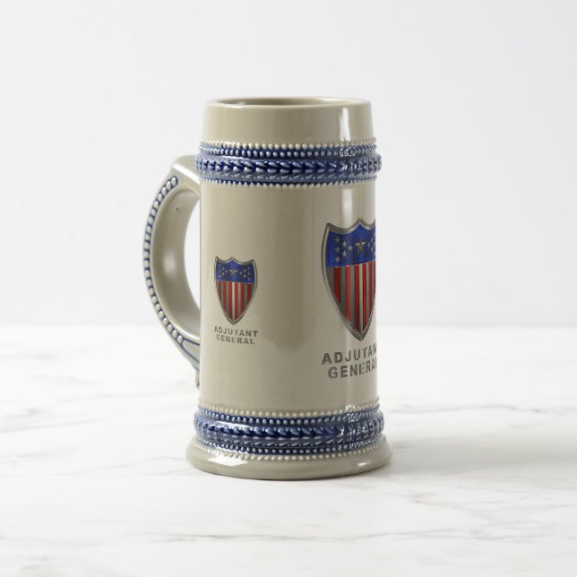 Adjutant General Corps  Bierglas (Vorderseite Links)
