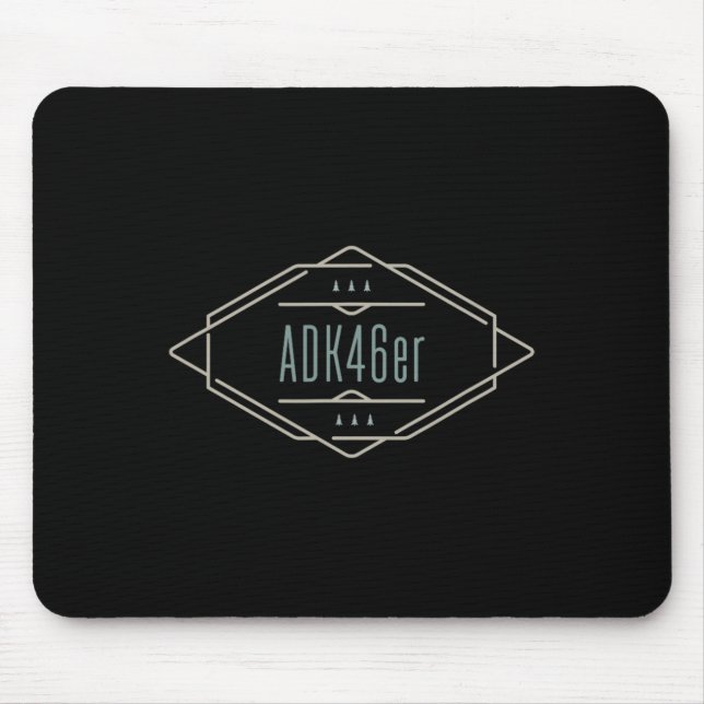 Adk46er High Peaks Adirondack Mountains, Hiking, C Mousepad (Vorne)