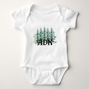 ADK Adirondack Kiefern Baby Strampler