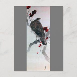Adle und Red Ivy Leaf, Watanabe Seitei Postkarte