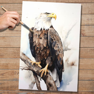 Adler 1 Decoupage Paper Seidenpapier