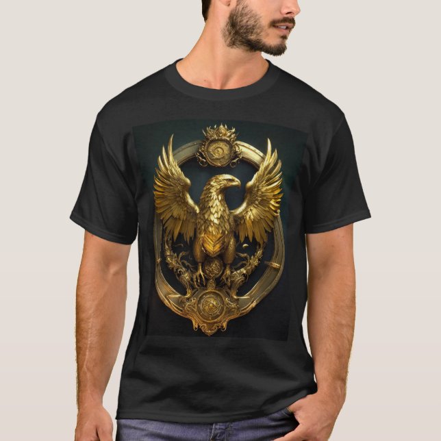Adler ~24 Karat Gold ✨ T-Shirt (Vorderseite)