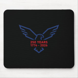Adler 250 Jahre 1776-2026 250. Geburtstag Minimali Mousepad