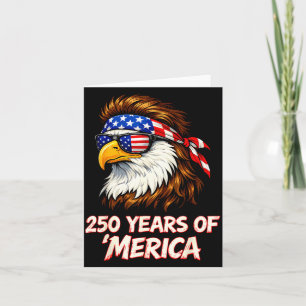 Adler 250 Jahre Merica 4. Juli USA 250 Karte