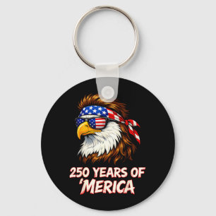 Adler 250 Jahre Merica 4. Juli USA 250 Schlüsselanhänger