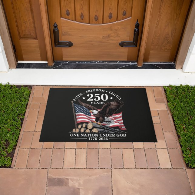 Adler 250. Jubiläum USA Fußmatte (Außenbereich)