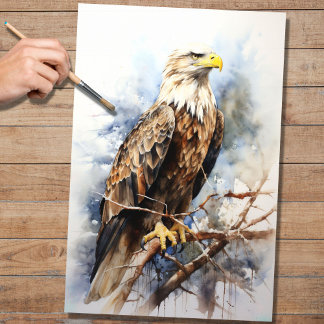 Adler 3 Decoupage Paper Seidenpapier