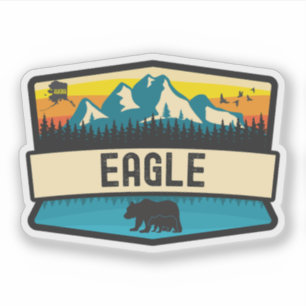 Adler, Alaska Aufkleber