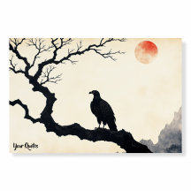 Adler auf kahllem Baum