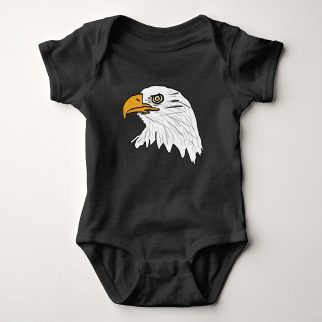 Adler Baby Strampler (Vorderseite)