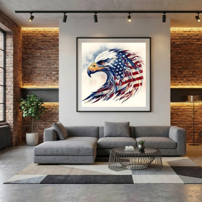 Adler der Freiheit Leinwanddruck (Von Creator hochgeladen)