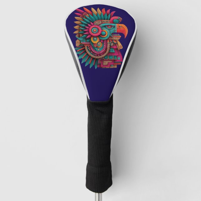 Adler der fünften Sonne Golf Headcover (Vorderseite)