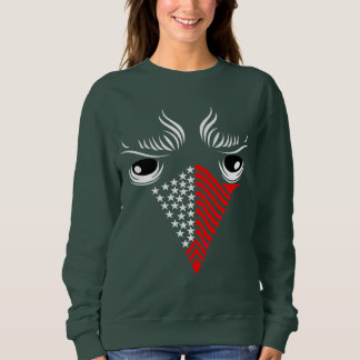 Adler des amerikanischen Landes - Adlerauge Sweatshirt