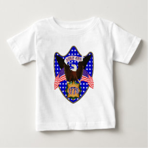Adler des Unabhängigkeitstages Baby T-shirt