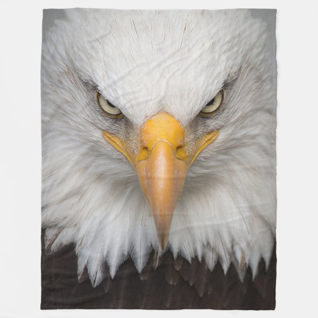 Adler Fleecedecke (Vorderseite)