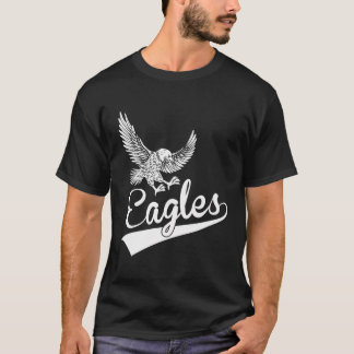 Adler Fliegen Vintage Adler Fliegender Vogel Inspi T-Shirt